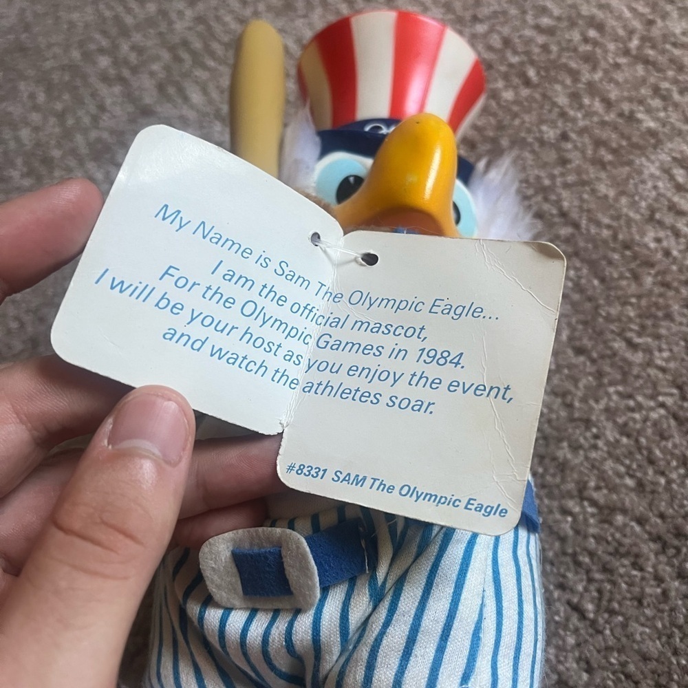 VTG ‘84 Sam The Eagle LA Olympics Figurine - Picture 5 of 5